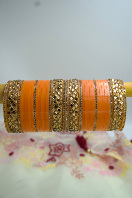 The Mini Kesar Zari Bridal Chura