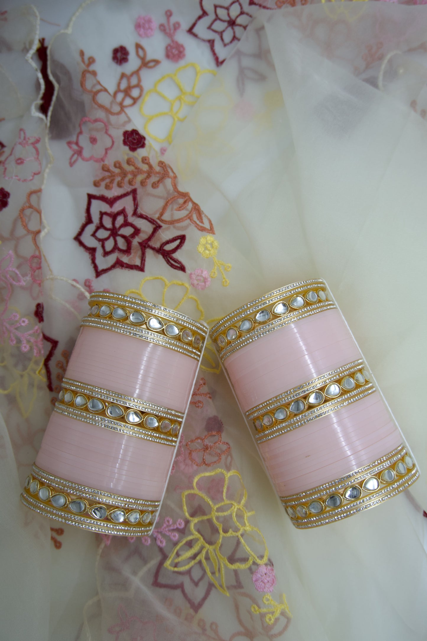 Gulabi Swarn Bridal Chura