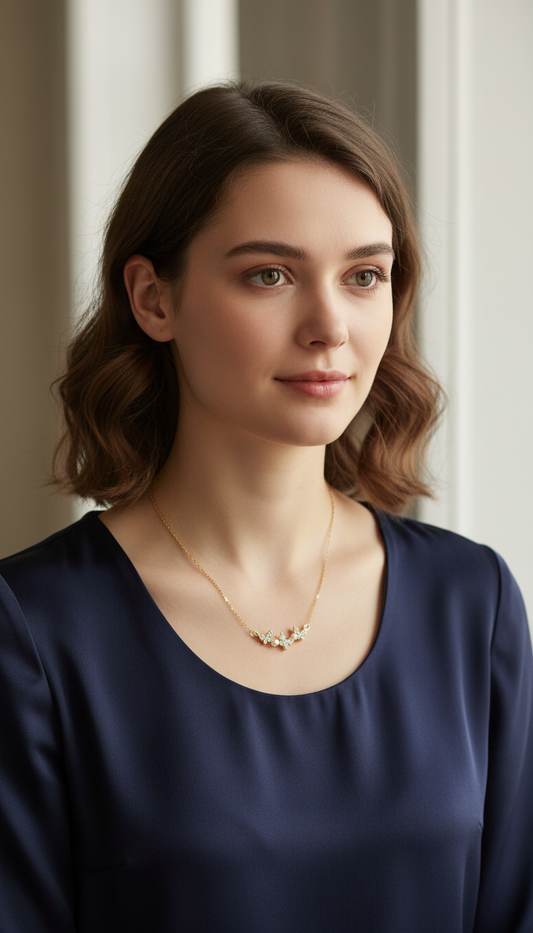 The Butterfly Kiss Pearl Necklace