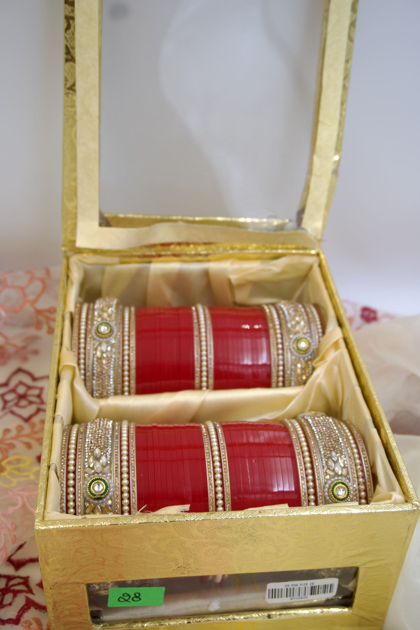 Rajwada Ruby Bridal Chura