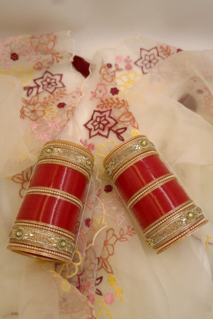Rajwada Ruby Bridal Chura