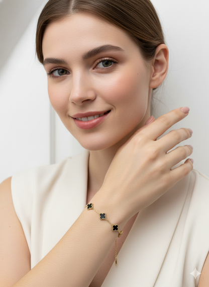 The Lucky Clover Station Bracelet