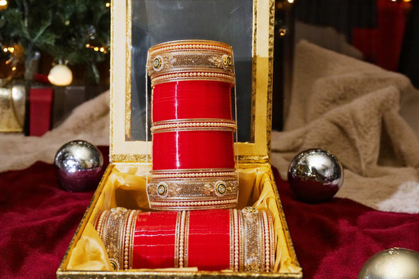 Rajwada Ruby Bridal Chura