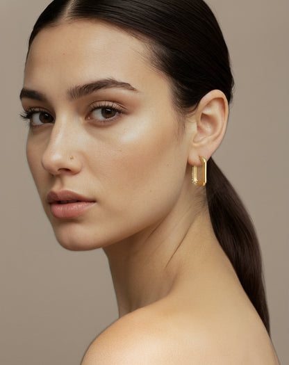 The Avenue Sparkle Hoops