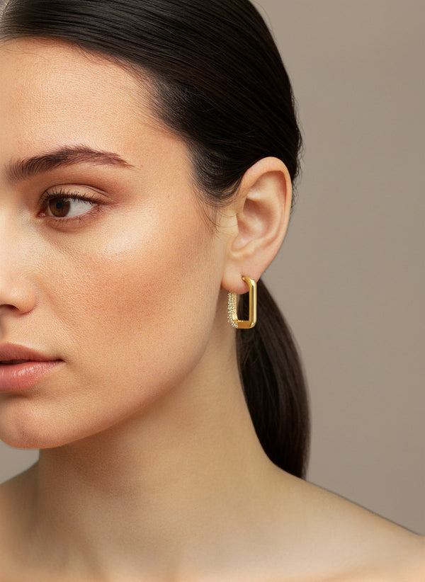 The Avenue Sparkle Hoops