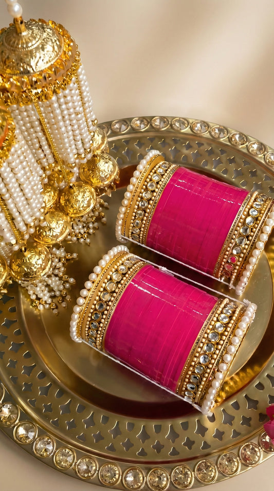 Noorina – Blush Pearl Bridal Chura