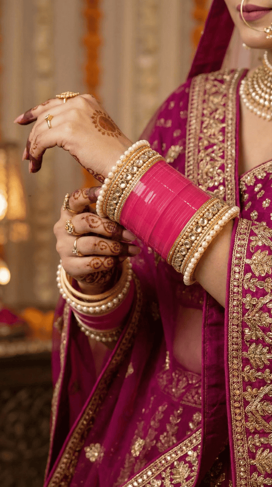 Noorina – Blush Pearl Bridal Chura